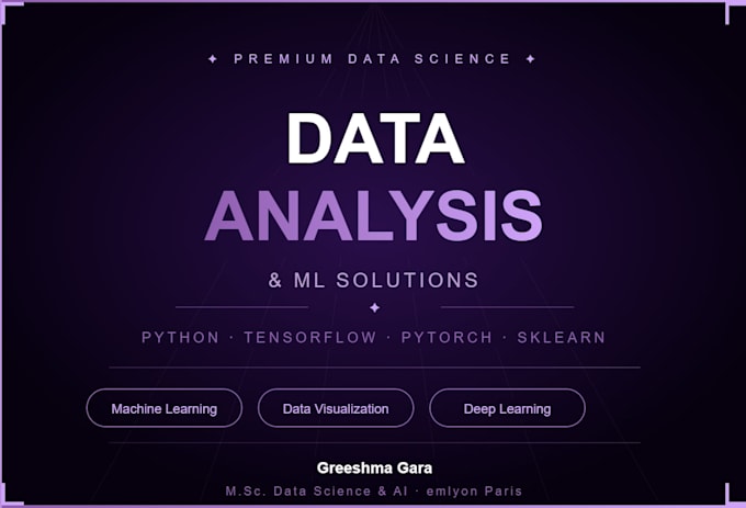 do data analysis and visualization using python