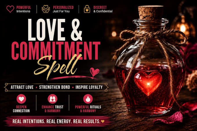 cast a powerful love and commitment spell