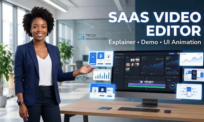 do app demo saas video editing ui animation saas explainer video product demo
