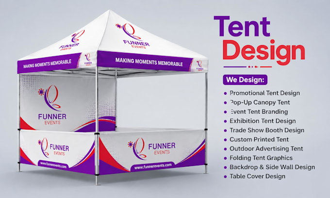 design custom canopy tent design