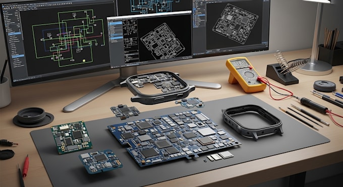 design pcb layout and schematic for smartwatch and wearable devices