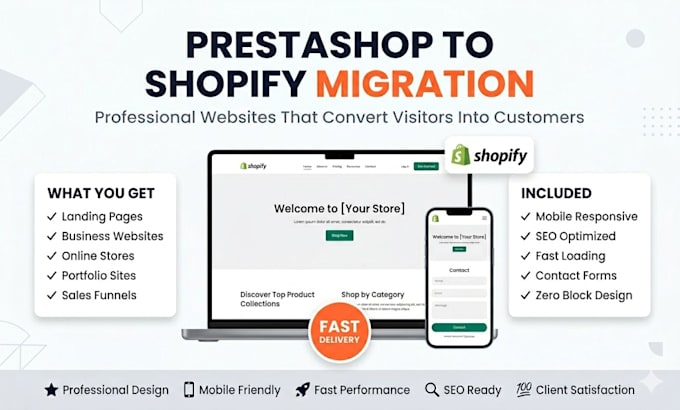 migrate prestashop store to shopify, prestashop to shopify migration