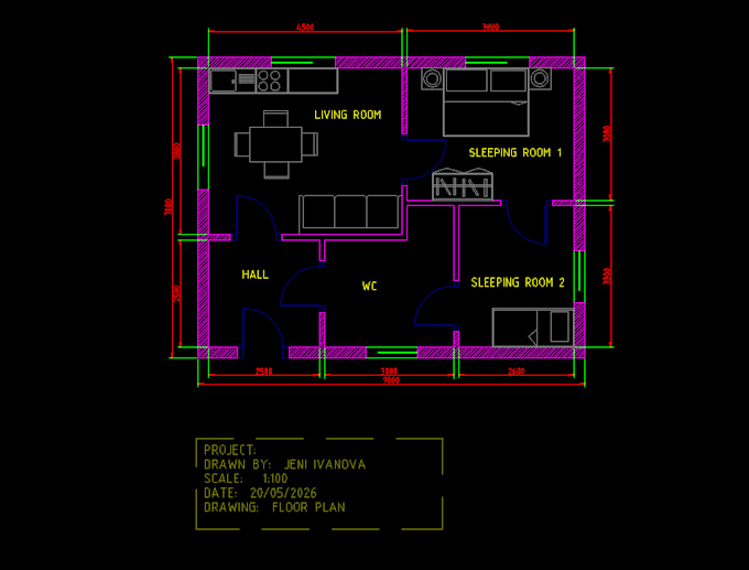 create a clean and accurate 2d floor plan