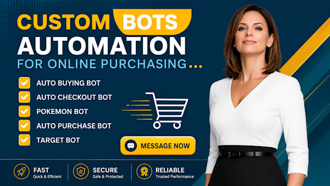 do auto purchase bot, auto buying bot on any webiste