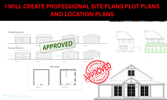 create professional site plans plot plans and location plans land development