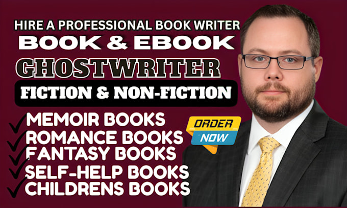 ghostwriter, ebook ghostwriter, fiction ghostwriter, ghost book writer