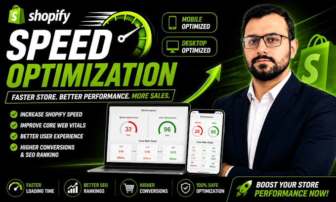 do shopify speed optimization for faster performance and sales