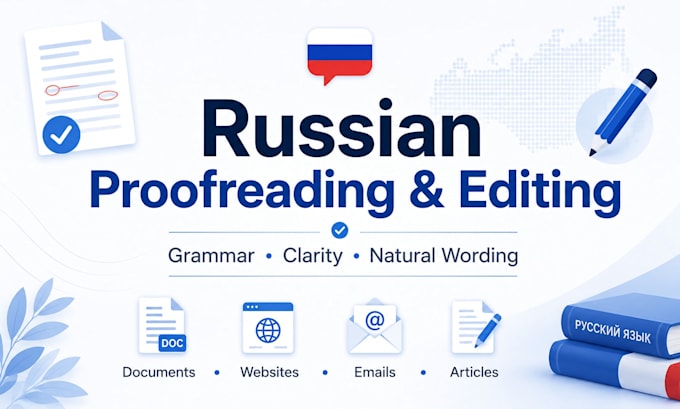 proofread and edit your russian text