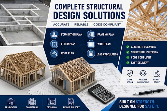 foundation plan framing plan floor plan wall plan roof plan load calculation