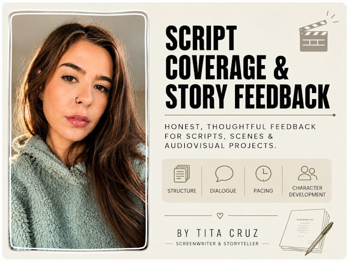 beta read your script and provide story feedback