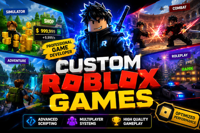 develop custom roblox games advanced scripting multiplayer systems