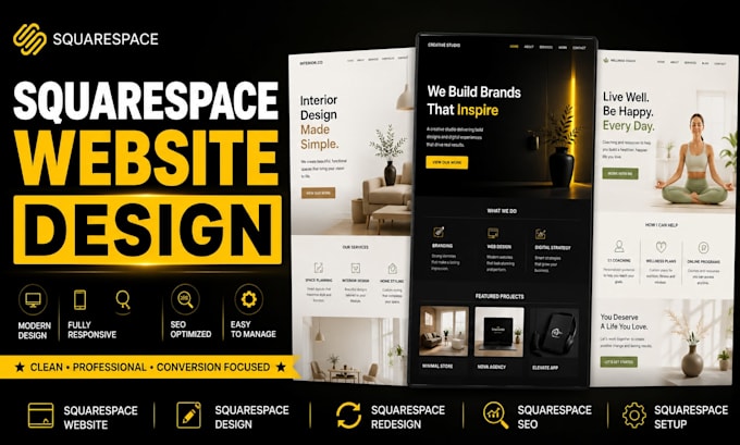squarespace website redesign squarespace website design squarespace landing page
