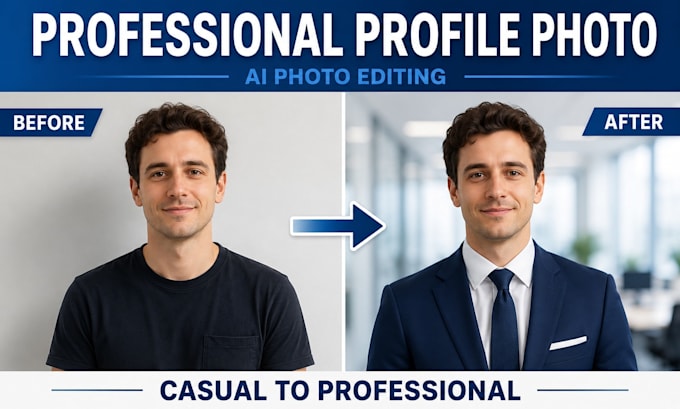 professional profile photos using ai