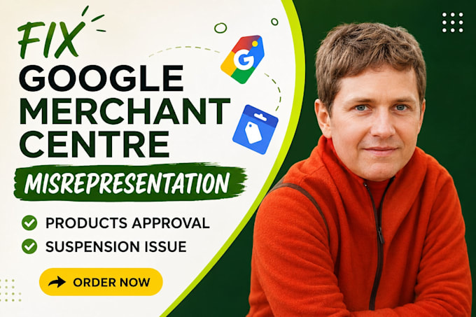 fix google merchant center misrepresentation suspension