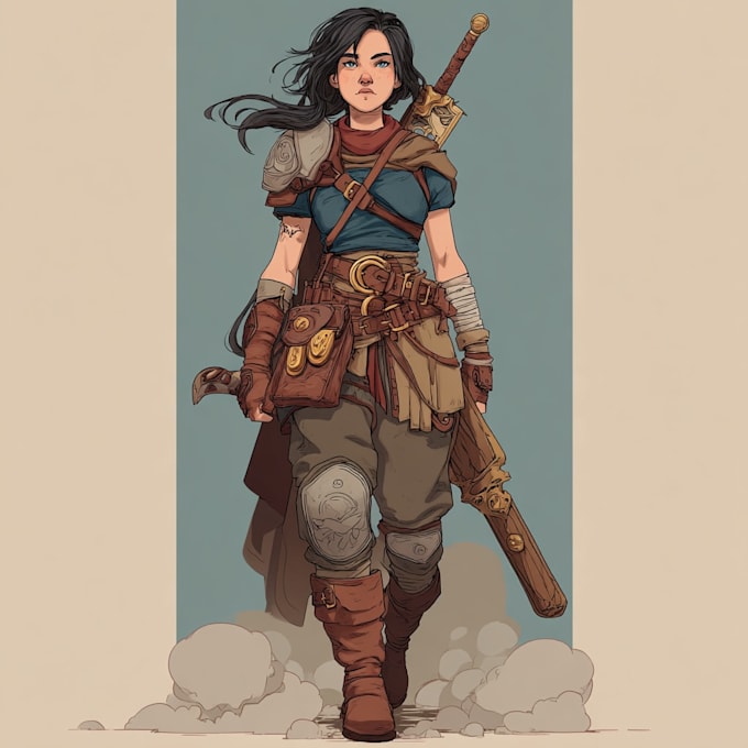 dnd, fantasy character and dnd character