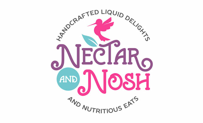 design modern refreshment health and style logo