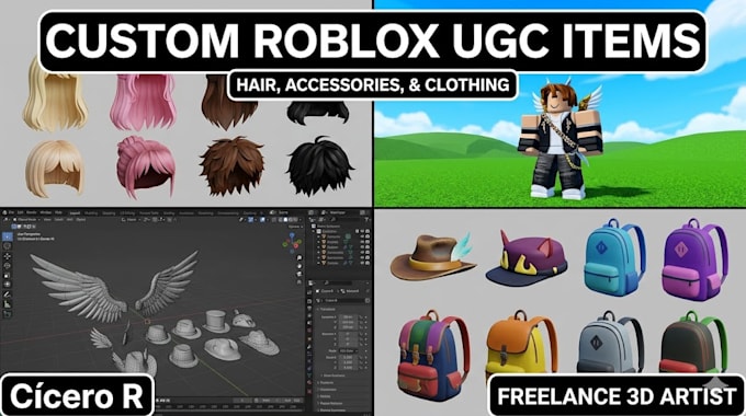 im make roblox ugc models for your store