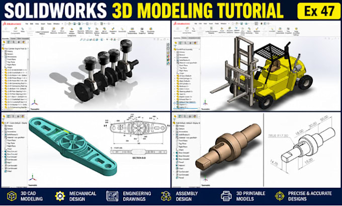 Design 3d cad models, mechanical parts, and 3d printable products by ...