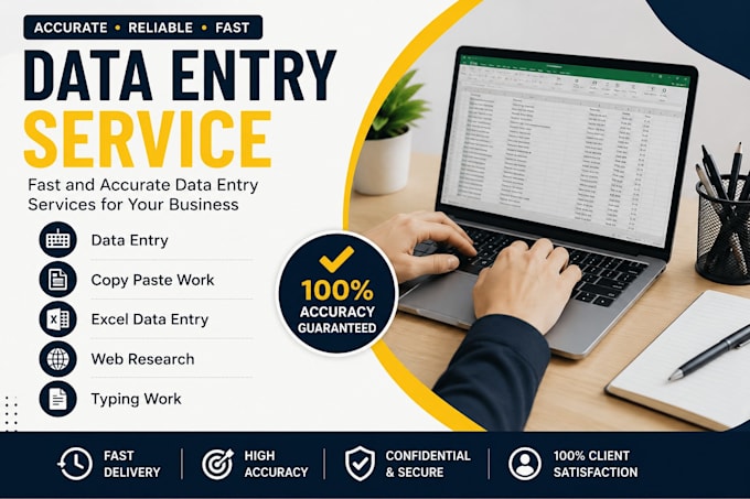 do data entry and typing work