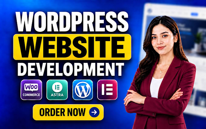 do wordpress website development, design or redesign wordpress website