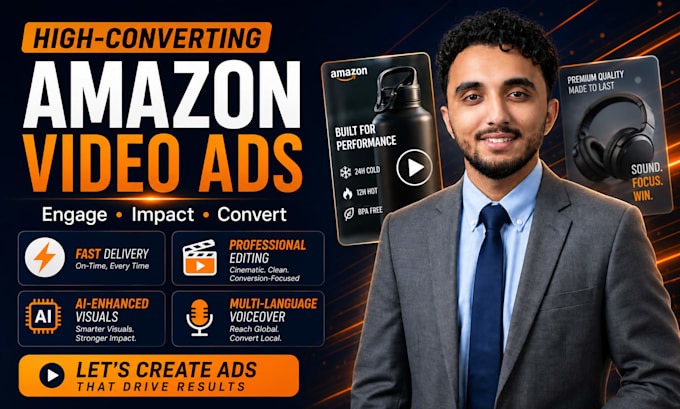 create amazon product video ads for sales