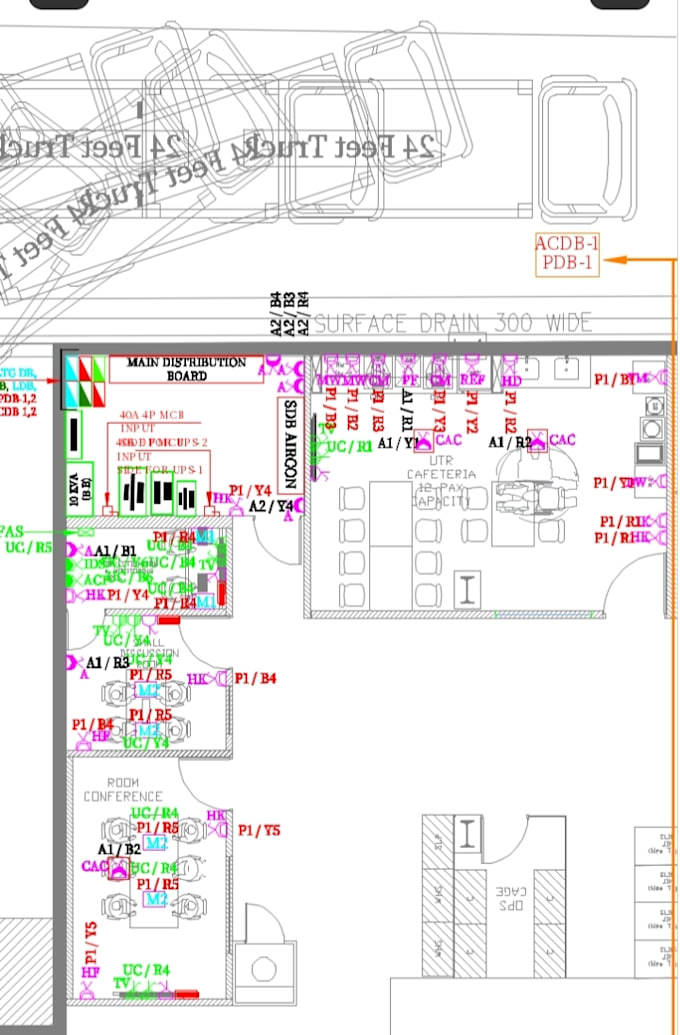 do electrical drafting and single line diagrams in autocad