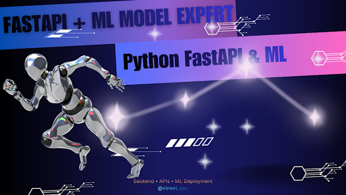 build fastapi backend or integrate ml model in python