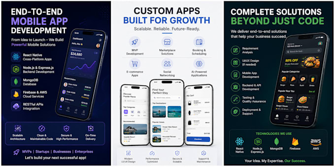 develop a cross platform mobile app