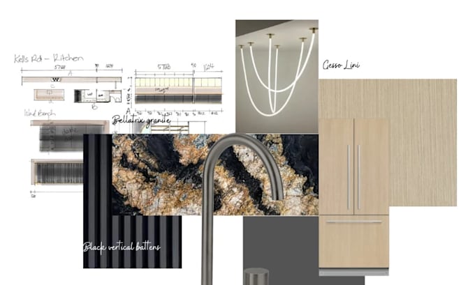 moodboards and ffe for your interior design project