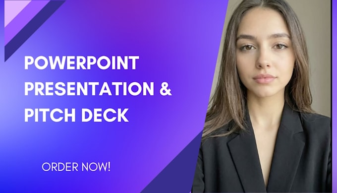 create professional powerpoint slides and pitch decks