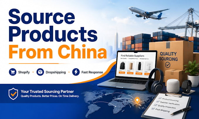 help you source products from china for shopify dropshipping