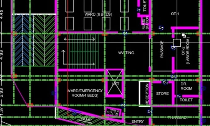 create professional autocad 2d and 3d drawings