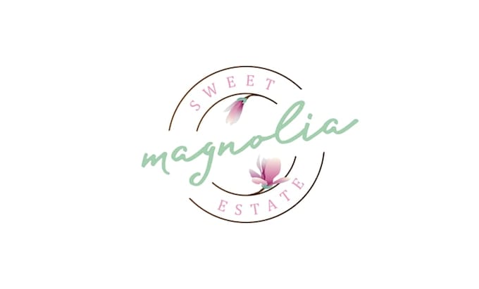 make monogram wedding events venue brand logo