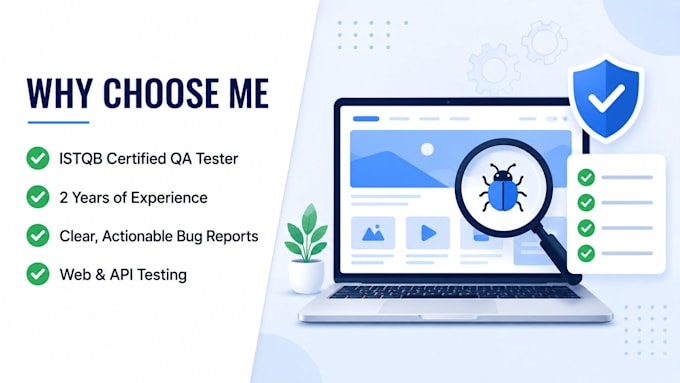 manually test your web app for bugs