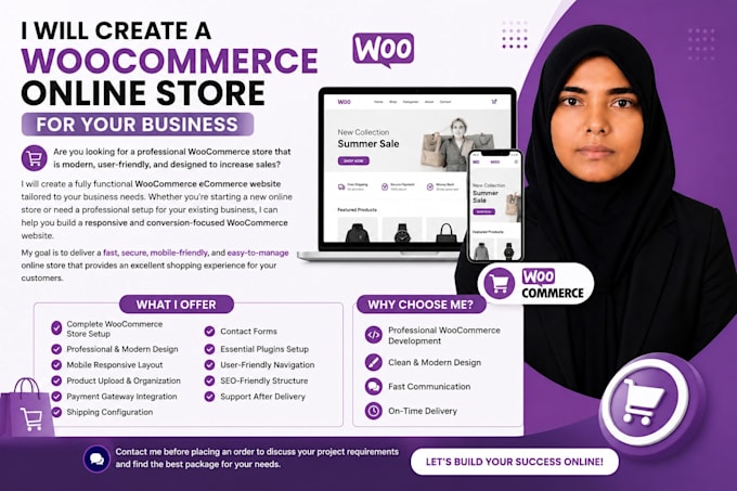 create a woocommerce online store for your business