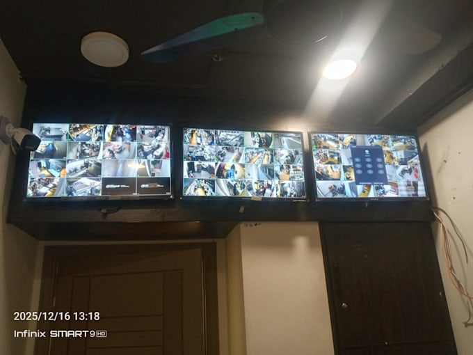 design and consult professional cctv security system for your premises