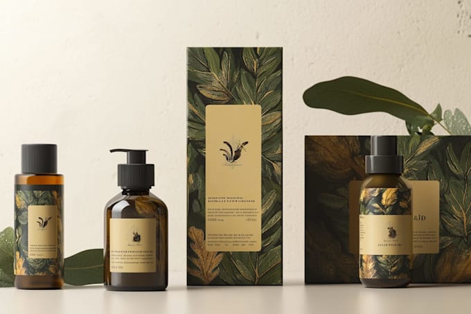 design premium and unique wine label and packaging