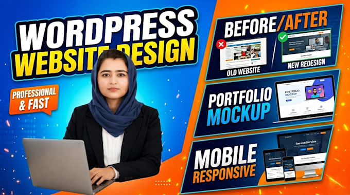 design affordable wordpress website design for your business