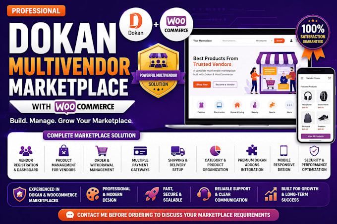 create dokan multivendor marketplace website dokan expert