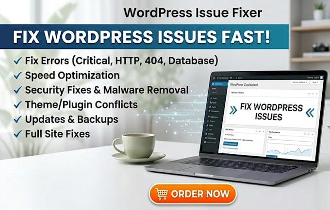fix wordpress bugs, errors, and woocommerce issues