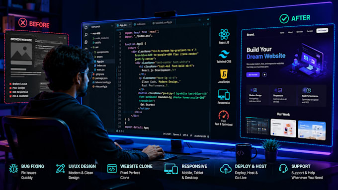 do frontend web development using HTML CSS bootstrap and javascript