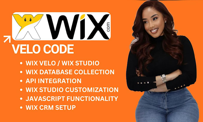 redesign, and develop your wix website with custom velo and API integration