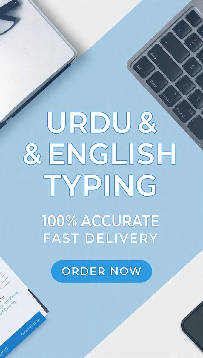 do urdu english typing, PDF to word excel in 24 hrs