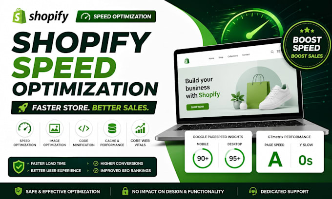 do shopify speed optimization and increase store speed