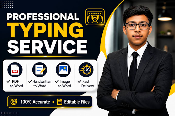 type handwritten notes, pdfs, and images into word
