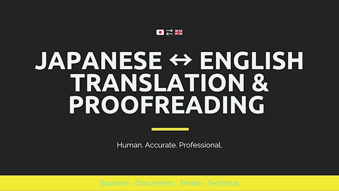 translate and proofread a document