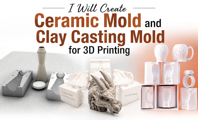 design custom ceramic mold pottery mold and plaster mold