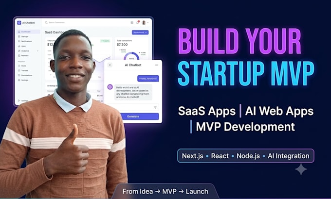 develop your startup mvp using nextjs and ai integration
