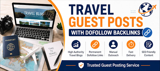 do guest posts on travel blogs with dofollow  backlink