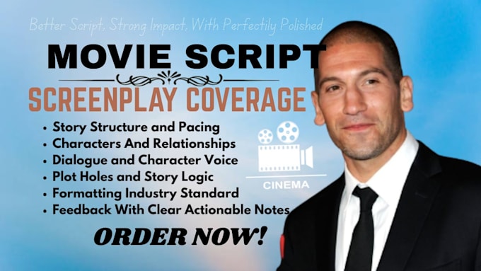 provide script coverage, screenplay feedback script notes, movie script analysis